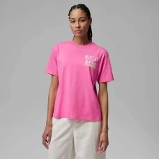 ДАМСКА ТЕНИСКА NIKE IF0830-684 JORDAN FLT SS GF GFX TEE SUV РОЗОВА