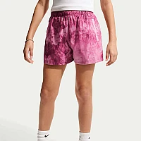 ДЕТСКИ КЪСИ ПАНТАЛОНИ ЗА МОМИЧЕ NIKE IF1732-641 NSW CLUB WVN SHORT GFX РОЗОВИ