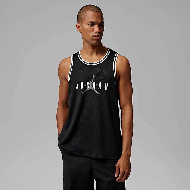 МЪЖКИ ПОТНИК NIKE IF1855-010 JORDAN BRK MESH JERSEY ЧЕРЕН