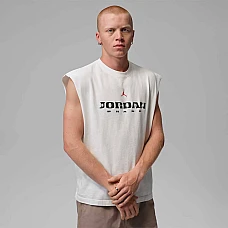 МЪЖКИ ПОТНИК NIKE IF3131-133 JORDAN BRK GFX SLVLS MSCLE TOP БЕЖОВ