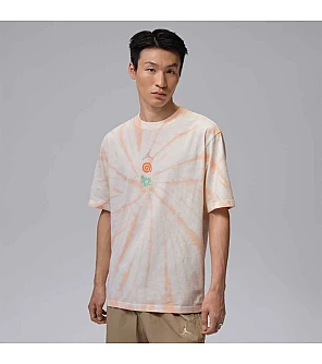 МЪЖКА ТЕНИСКА NIKE IF3157-133 JORDAN BRK TIE DYE FEST SS CRW БЕЖОВА