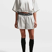 ДАМСКИ КЪСИ ПАНТАЛОНИ NIKE IH1328-072 NSW OFFLN WVN STN SHORT БЕЖОВИ