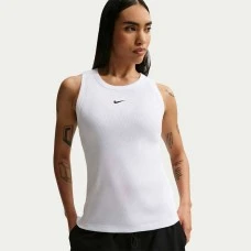 ДАМСКИ ПОТНИК NIKE IH7956-100 NSW RIB TIGHT TANK БЯЛ