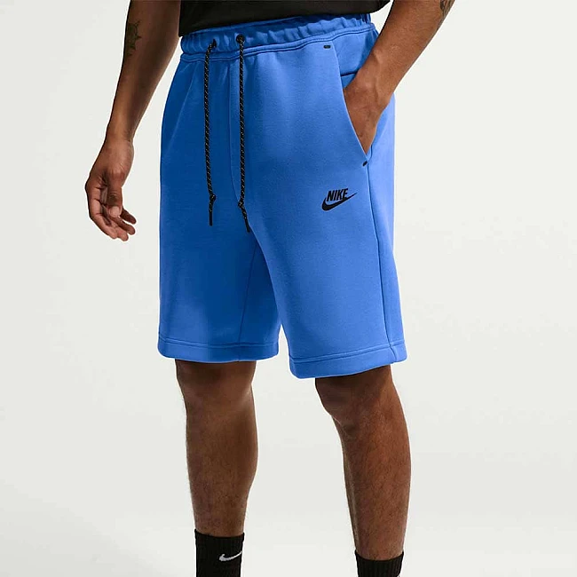 МЪЖКИ КЪСИ ПАНТАЛОНИ NIKE IM0693-452 TECH FLC SHORT СИНИ