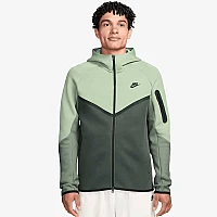 МЪЖКО ГОРНИЩЕ NIKE HV0949-313 TCH FLC FZ WR HOODIE СВЕТЛОЗЕЛЕНО/ЗЕЛЕНО