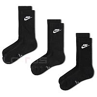 ЧОРАПИ NIKE IH8522-902 ED ELVD CRW 3P FUTRA ЧЕРНИ