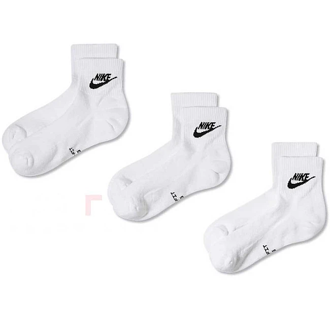 ЧОРАПИ NIKE IH8523-901 ED ELVD ANK 3P FUTRA БЕЛИ