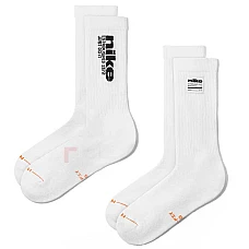 ЧОРАПИ NIKE IH8525-901 ED ELVD CRW 2P MGFX БЕЛИ