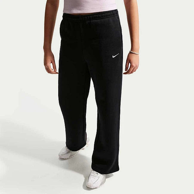 ДЕТСКО ДОЛНИЩЕ ЗА МОМИЧЕ NIKE IM4973-010 NSW STUDIO FLC OH PANT ЧЕРНО