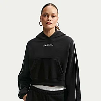 ДАМСКИ СУИТШЪРТ NIKE IO9948-001 STDO FLC MW CRP SCLOP HDY ЧЕРЕН