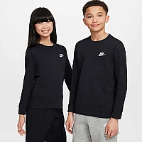 ДЕТСКА БЛУЗА NIKE FZ4946-010 NSW LS TEE EMB FUTURA LBR ЧЕРНА