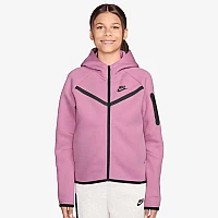ДЕТСКО ГОРНИЩЕ ЗА МОМИЧЕ NIKE HV8695-621 NSW TCH FLC HD FZ LS PD РОЗОВО