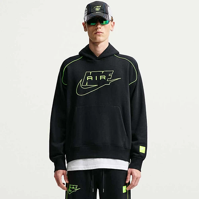 МЪЖКИ СУИТШЪРТ NIKE IF1266-011 AIR PO HDY ЧЕРЕН