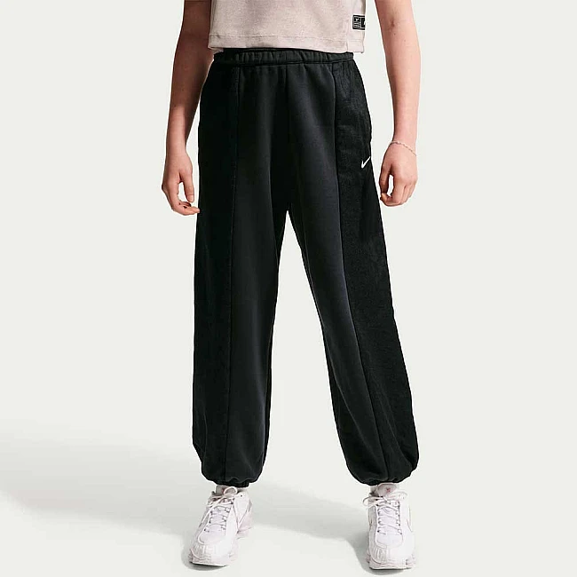 ДЕТСКО ДОЛНИЩЕ ЗА МОМИЧЕ NIKE IM4930-010 NSW FLC PANT ЧЕРНО