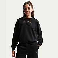 ДЕТСКА БЛУЗА ЗА МОМИЧЕ NIKE IM5098-010 NSW STUDIO FLC BXY OS LBR ЧЕРНА