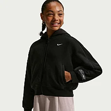 ДЕТСКО ГОРНИЩЕ ЗА МОМИЧЕ NIKE IM5607-010 NSW FLC TOP DANCE ЧЕРНО ДЕТСКО ГОРНИЩЕ ЗА МОМИЧЕ NIKE IM5607-010 NSW FLC TOP DANCE ЧЕРНО