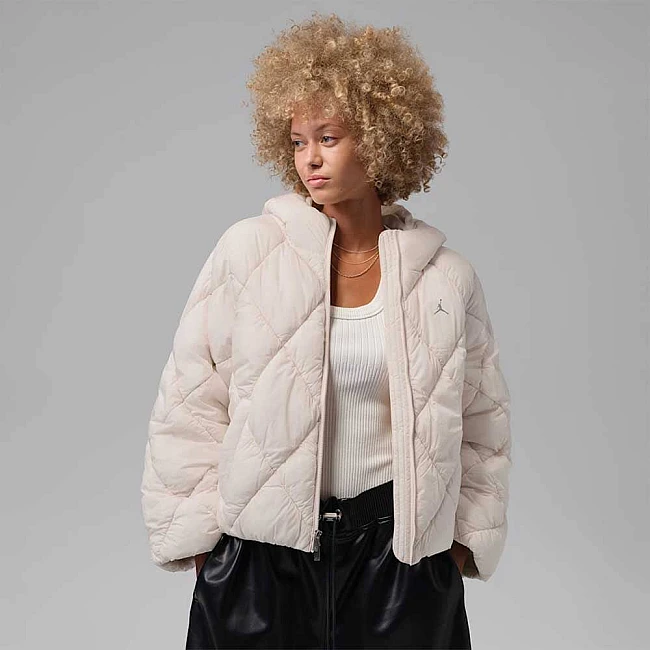 ДАМСКО ЯКЕ NIKE IM7234-272 JORDAN BRK PUFFER JKT КРЕМАВО