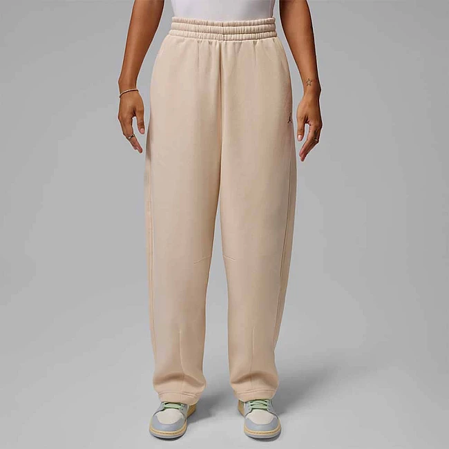 ДАМСКО ДОЛНИЩЕ NIKE IM7301-272 BRK FLC WL PANT BB КРЕМАВО