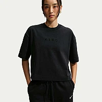 ДАМСКА ТЕНИСКА NIKE IO7462-010 NSW LUXE BXY TEE ЧЕРНА