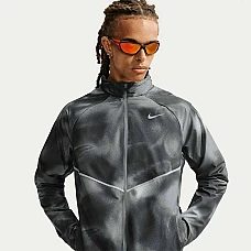 МЪЖКО ЯКЕ NIKE IV4818-010 UV RPL MILER AOP JKT ЧЕРНО/СИВО