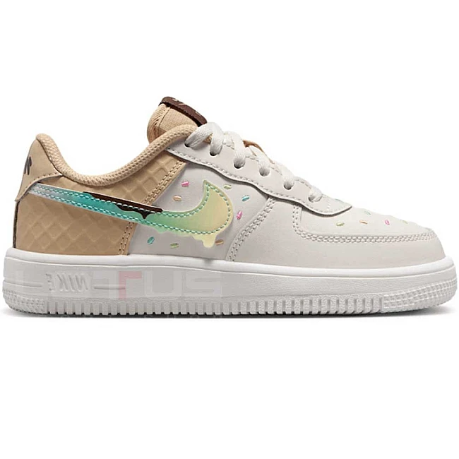 ДЕТСКИ ОБУВКИ NIKE IV6208-133 FORCE 1 LOW BP LACE БЕЖОВИ