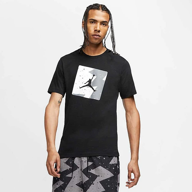 МЪЖКА ТЕНИСКА NIKE CJ6244-010 JORDAN POOLSIDE CREW ЧЕРНА