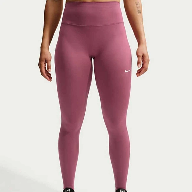 ДАМСКИ КЛИН NIKE HJ9195-654 DF ONE HR TIGHT USEAM ПЕПЕЛЯВО РОЗОВ
