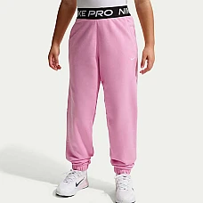 ДЕТСКО ДОЛНИЩЕ ЗА МОМИЧЕ NIKE HV0289-621 PRO DF FLC JGGR РОЗОВО