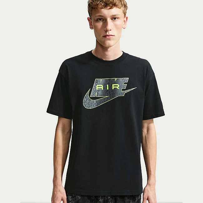 МЪЖКА ТЕНИСКА NIKE IM3753-010 NSW TEE LSE NIKE AIR AOP ЧЕРНА