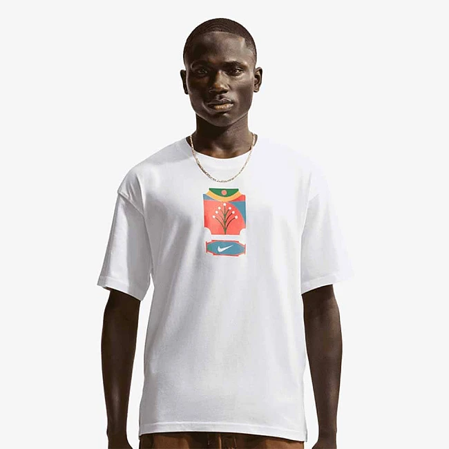 МЪЖКА ТЕНИСКА NIKE IM9345-100 NSW TEE LSE PALM TREE NIKE БЯЛА