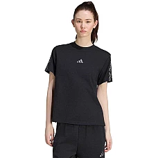 ДАМСКА ТЕНИСКА ADIDAS KH1550 AOP 3S SJ TEE ЧЕРНА