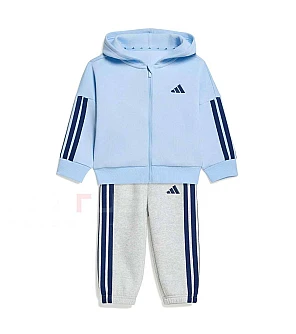 БЕБЕШКИ СПОРТЕН ЕКИП ЗА МОМЧЕ ADIDAS KR9323 I 3S FZ FL JOG СИН