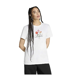 ДАМСКА ТЕНИСКА ADIDAS KT2768 FLORAL L TEE БЯЛА