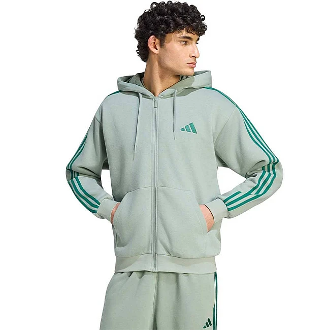 МЪЖКО ГОРНИЩЕ ADIDAS KY4150 3S FL FZ HD ЗЕЛЕНО