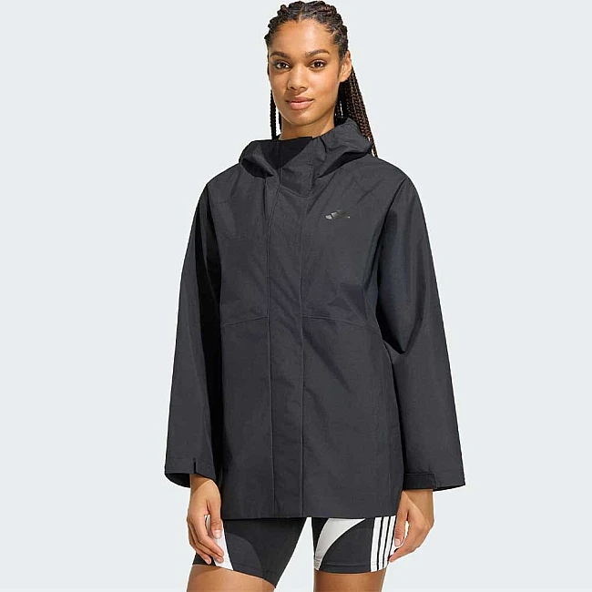 ДАМСКО ЯКЕ ADIDAS KS5300 ESS RAIN PARK ЧЕРНО