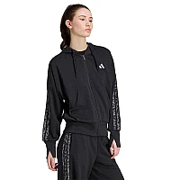 ДАМСКО ГОРНИЩЕ ADIDAS KS8002 AOP 3S FT FZ ЧЕРНО