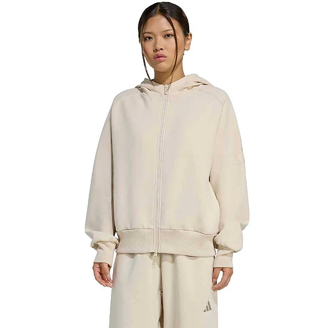 ДАМСКО ГОРНИЩЕ ADIDAS KT0443 SL FZ HD БЕЖОВО