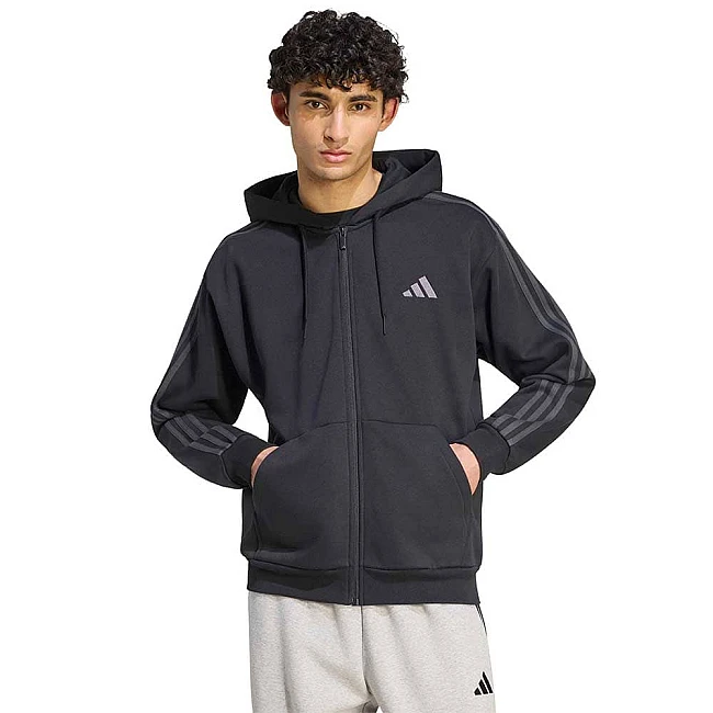 МЪЖКО ГОРНИЩЕ ADIDAS KY4140 3S FL FZ HD ЧЕРНО