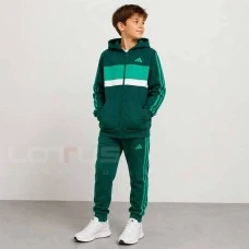 ДЕТСКИ СПОРТЕН ЕКИП ЗА МОМЧЕ ADIDAS KT1668 J 3S TIB FL TS ЗЕЛЕН