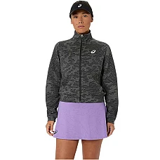 ДАМСКО ГОРНИЩЕ ASICS 2042A453-021 MATCH JACKET ТЪМНОСИВО