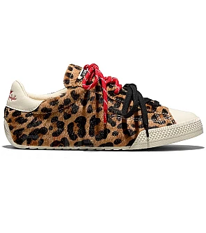 ДАМСКИ ОБУВКИ CONVERSE A19174C CHUCK TAYLOR LO LEOPARD PONY HAIR КАФЯВИ