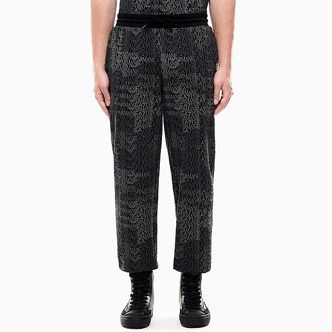 МЪЖКО ДОЛНИЩЕ EA7 EMPORIO ARMANI 7M002207-FC099 LOGO SERIES M PANTS CH MONOGRAM COPL ЧЕРНО