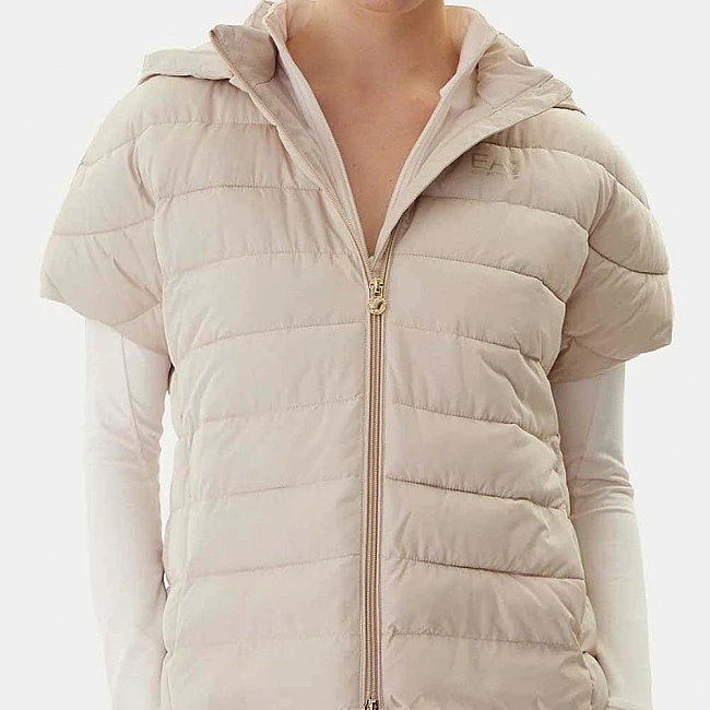 ДАМСКИ ЕЛЕК EA7 EMPORIO ARMANI 7W000477-U1046 CORE LADY ECO DOWN JACKET LIGHT PADDED HO SS БЕЖОВ