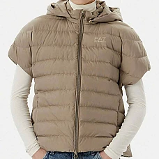ДАМСКИ ЕЛЕК EA7 EMPORIO ARMANI 7W000477-U6167 CORE LADY ECO DOWN JACKET LIGHT PADDED HO SS БЕЖОВ