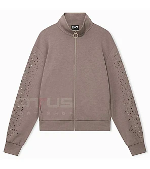 ДАМСКО ГОРНИЩЕ EA7 EMPORIO ARMANI 7W001424-U6100 TRAIN PRECIOUS W T-TOP FZ КАФЯВО