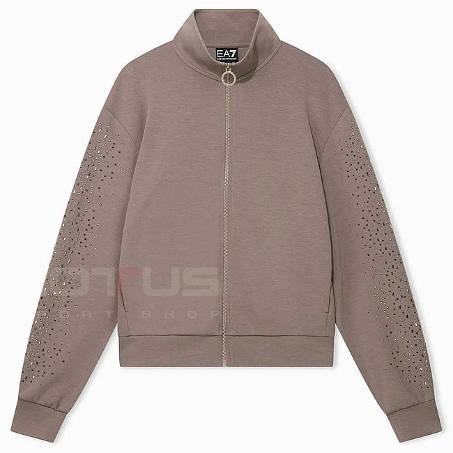ДАМСКО ГОРНИЩЕ EA7 EMPORIO ARMANI 7W001424-U6100 TRAIN PRECIOUS W T-TOP FZ КАФЯВО