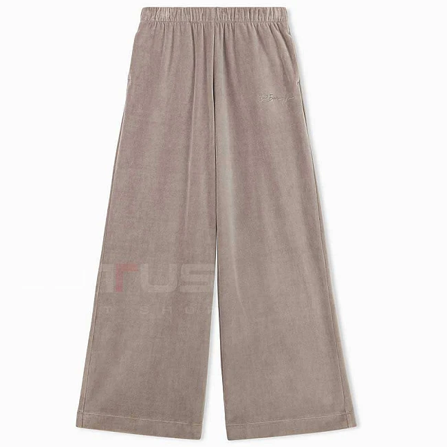 ДАМСКО ДОЛНИЩЕ EA7 EMPORIO ARMANI 7W001433-U6100 ATHLETIC VELOUR W PANTS OH КАФЯВО