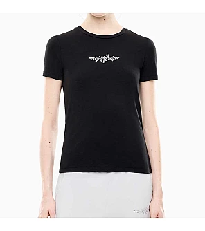 ДАМСКА ТЕНИСКА EA7 EMPORIO ARMANI 7W001658-UC001 LOGO SERIES W TEE SS CRYSTAL ЧЕРНА ДАМСКА ТЕНИСКА EA7 EMPORIO ARMANI 7W001658-UC001 LOGO SERIES W TEE SS CRYSTAL ЧЕРНА