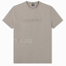 ДАМСКА ТЕНИСКА EA7 EMPORIO ARMANI 7W001667-U6100 ATHLETIC VELOUR W TEE SLIM FIT SS КАФЯВА