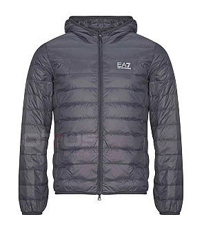 МЪЖКО ЯКЕ EA7 EMPORIO ARMANI 8NPB24-U8115 CORE ID M DOWN LIGHT HOODED JACKET CC ТЪМНОСИВО